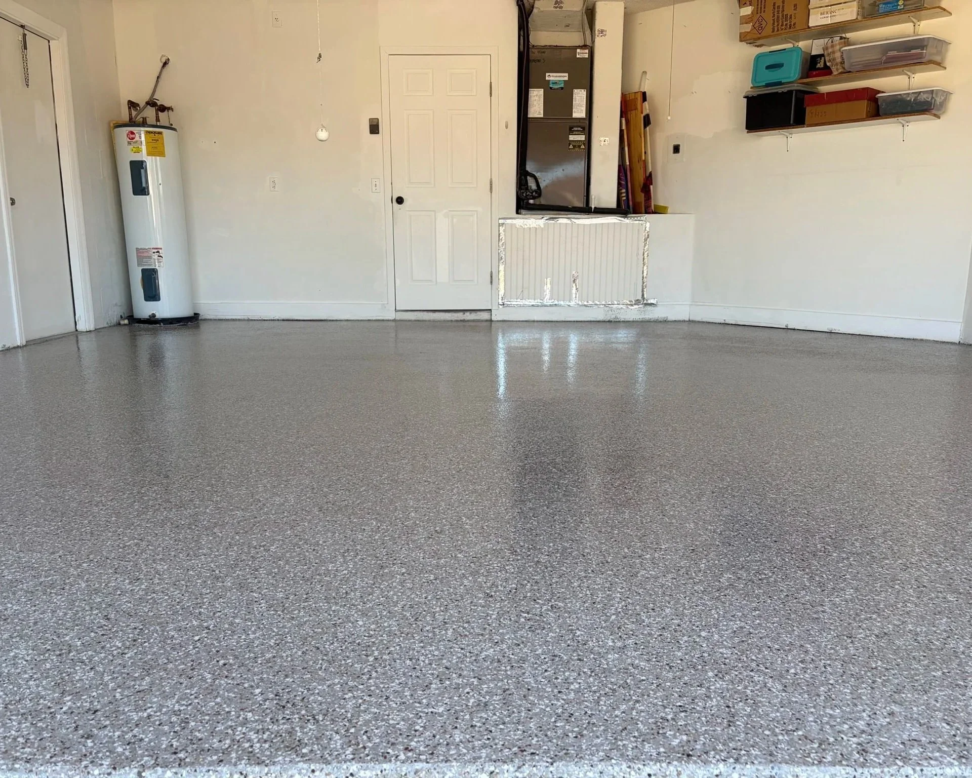 Epoxy Flake Garage Floor