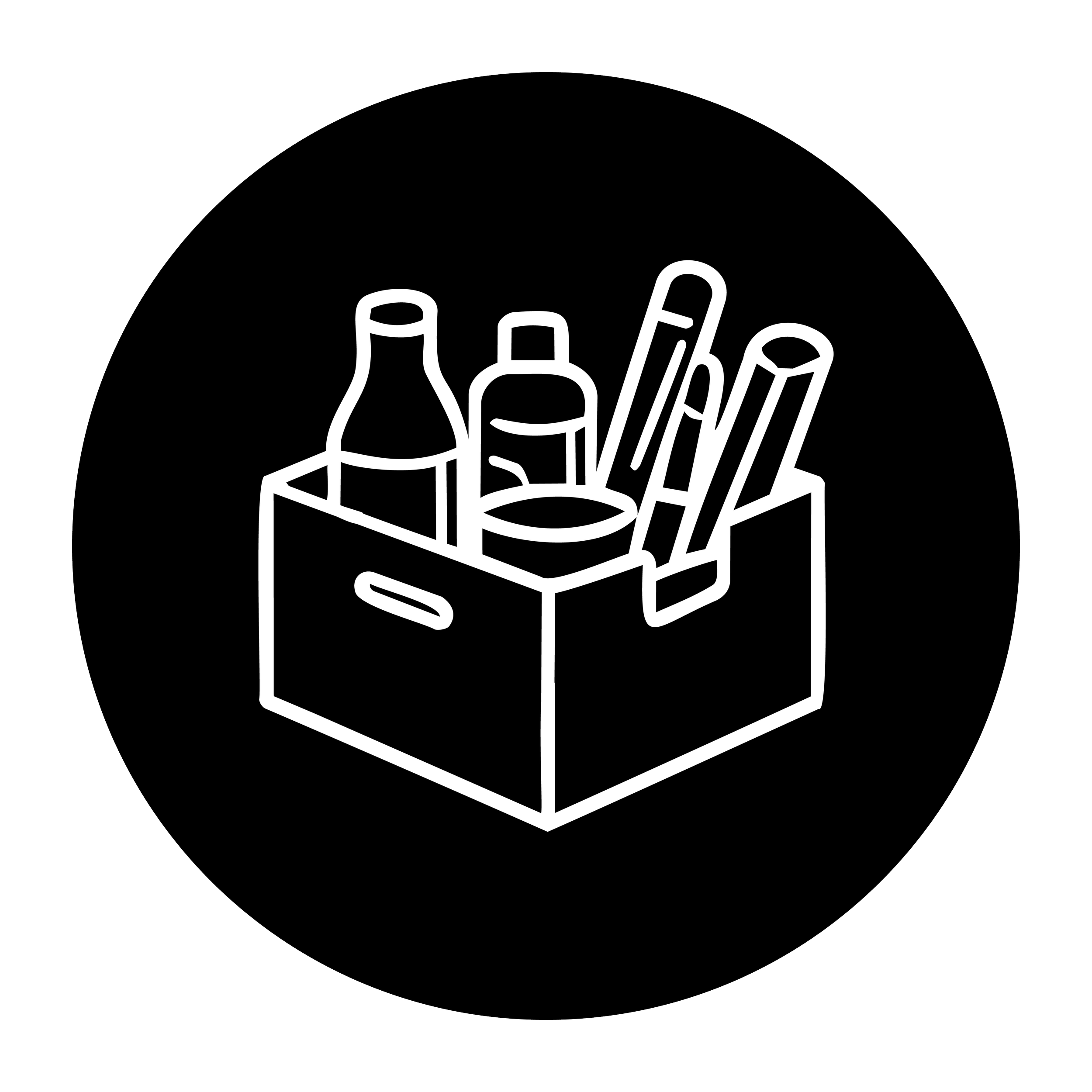 Icono de una caja con materiales, representando que todos los materiales e insumos están incluidos.