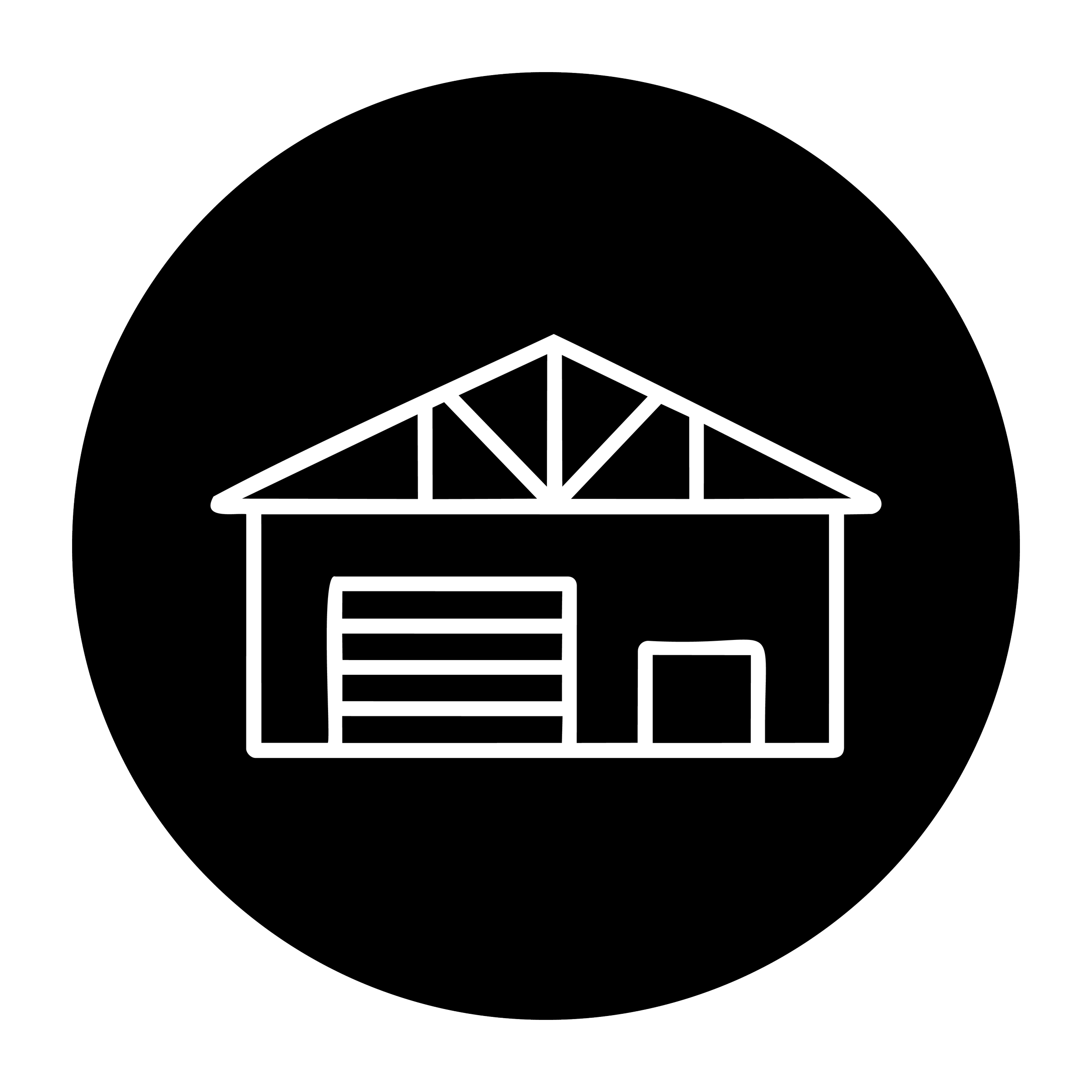 Icono de un espacio de trabajo, representando instalaciones amplias, seguras, bien ventiladas e iluminadas.