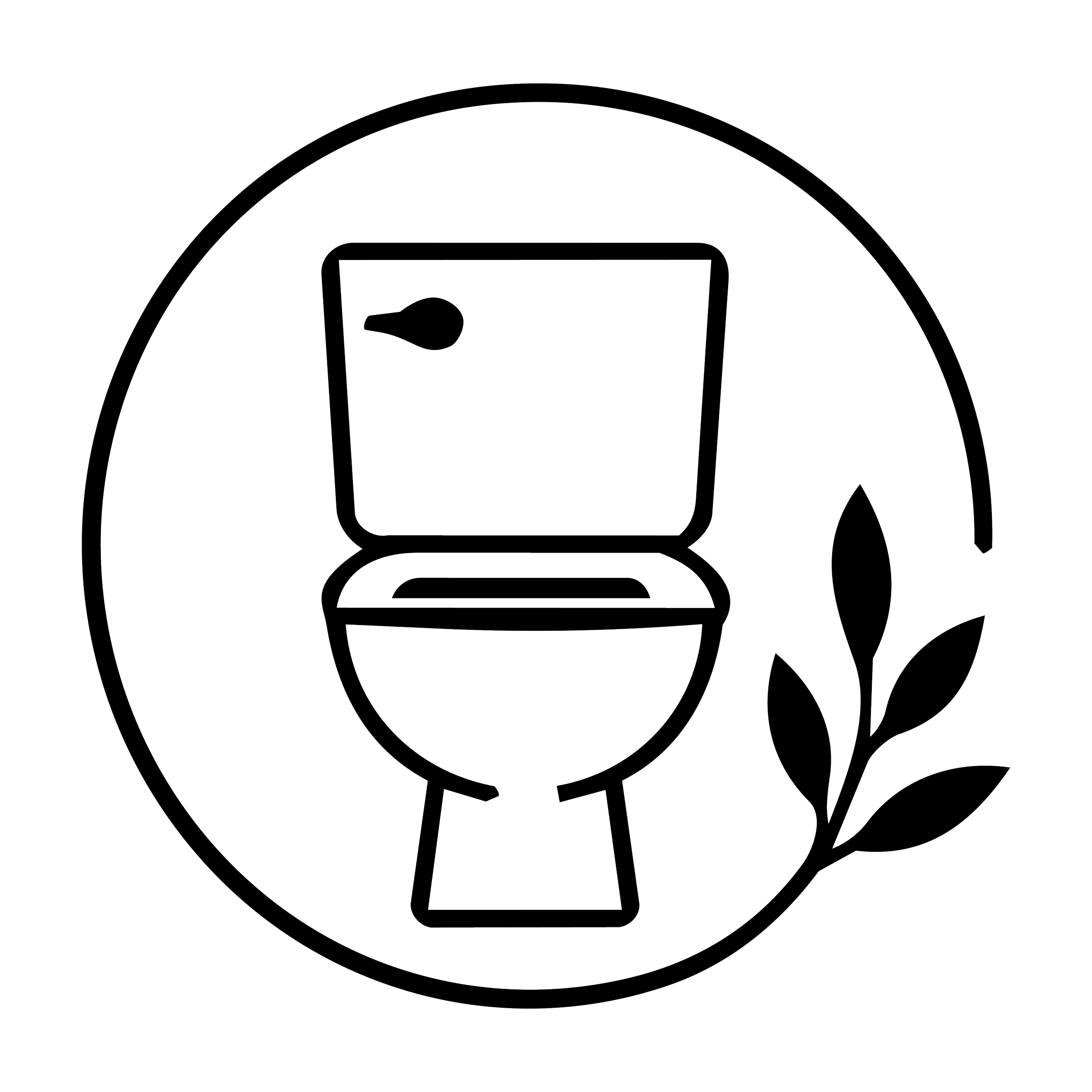 Line drawing of a Wi-Fi router with an antenna on top, viewed from the front.