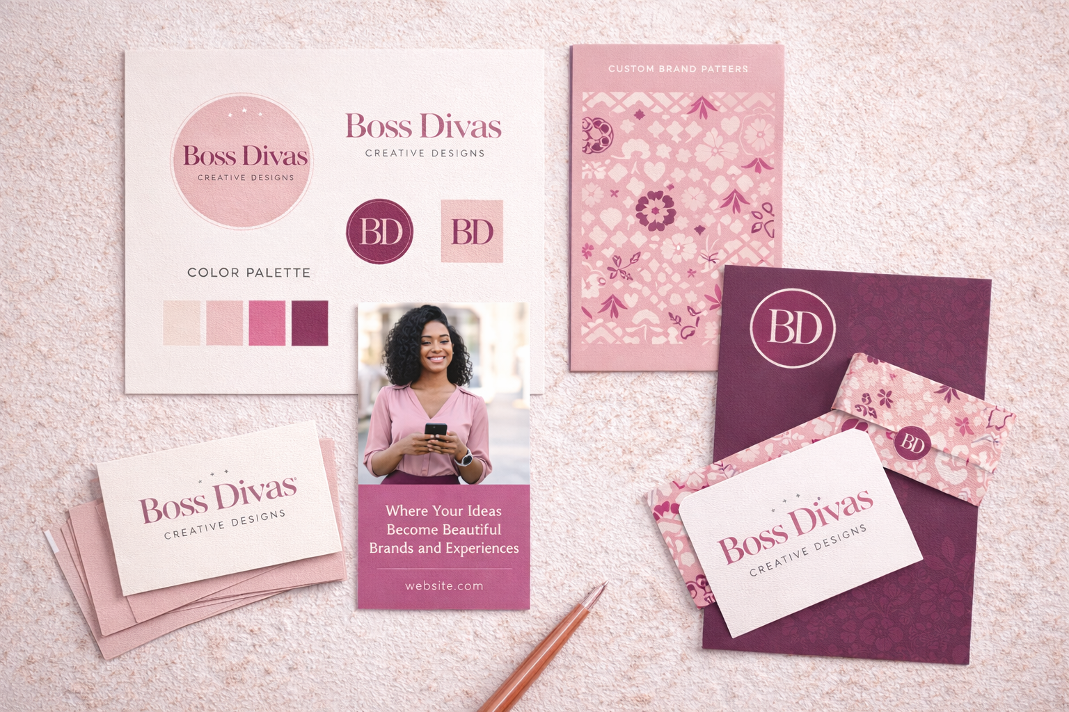 Bossed Up Branding Package