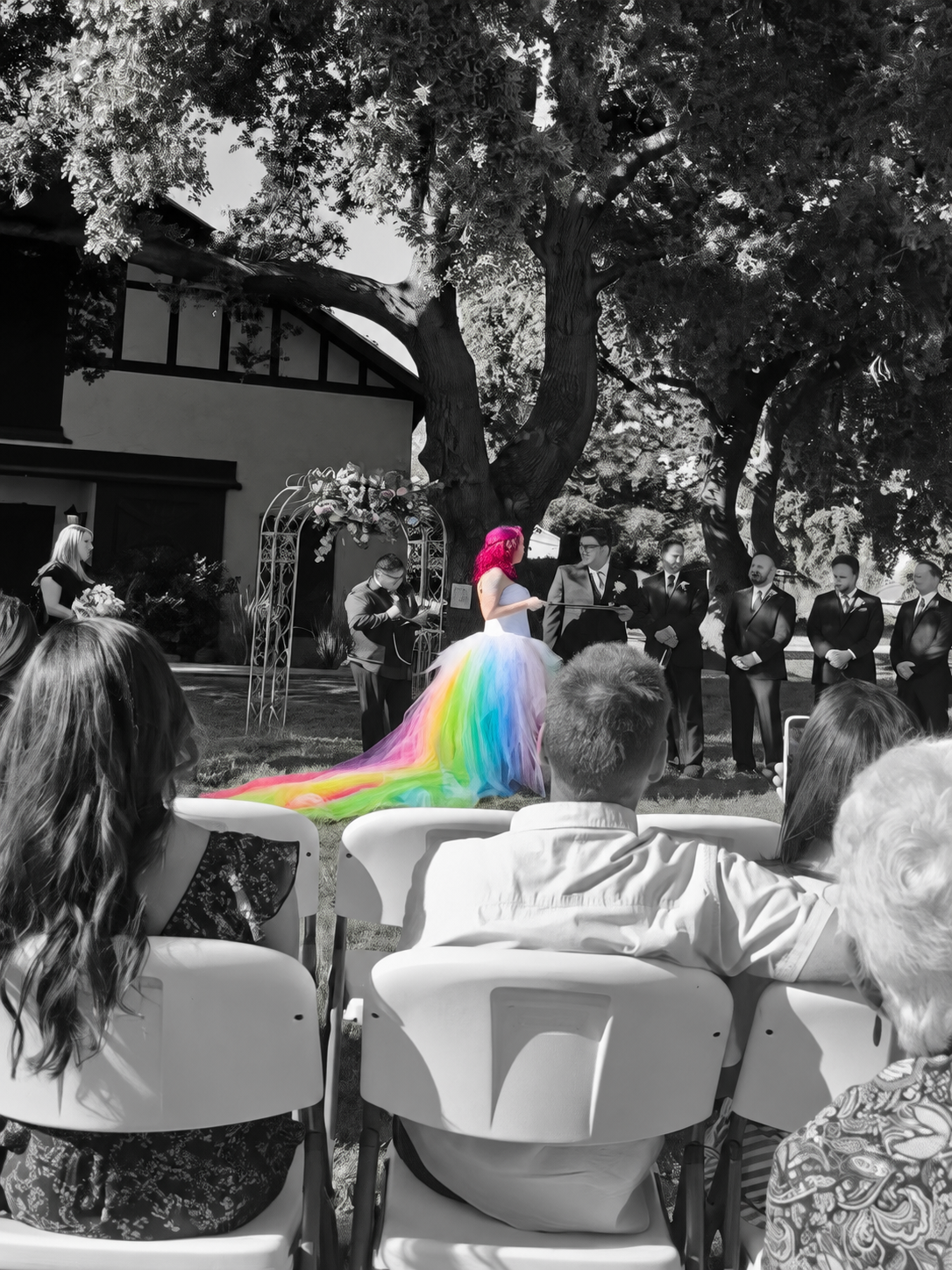 Terra's wedding at Crawford's Barn