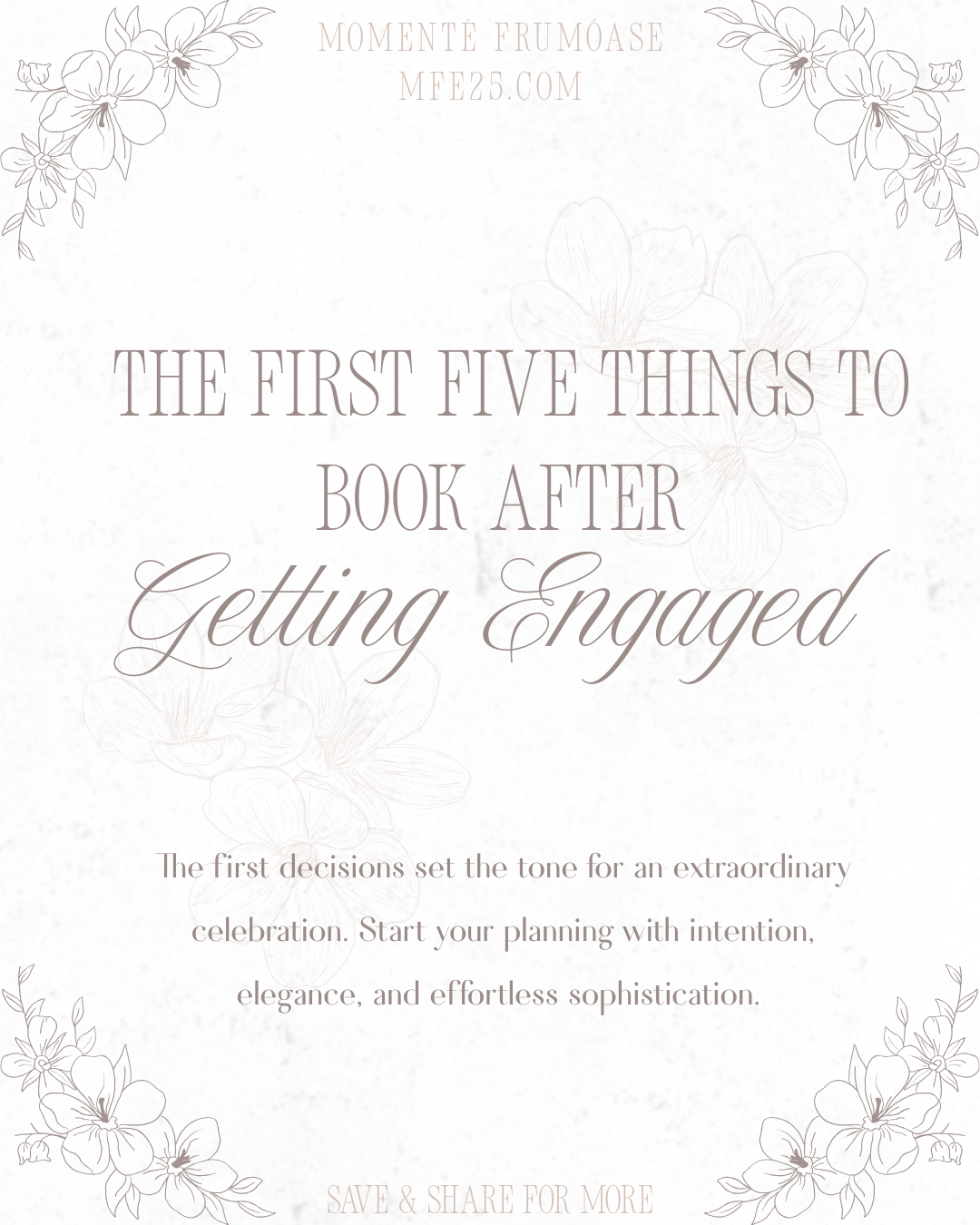 Momenté Frumóase - Luxury Wedding Planner