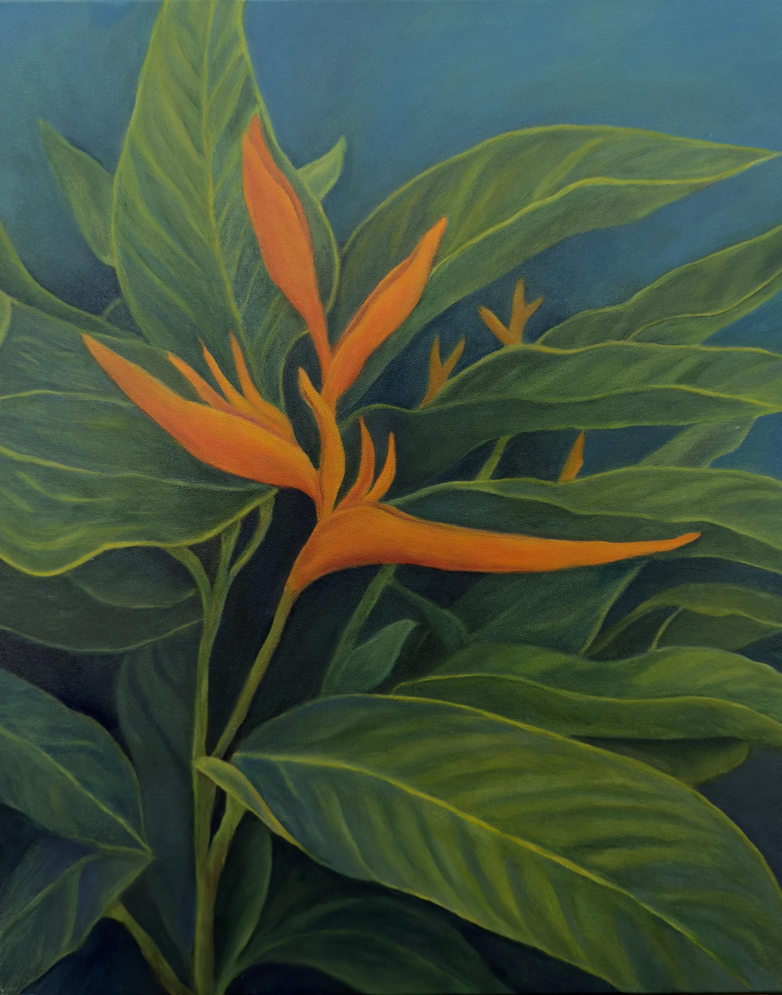 Before the Heat, 16x20, oil on canvas, 2025