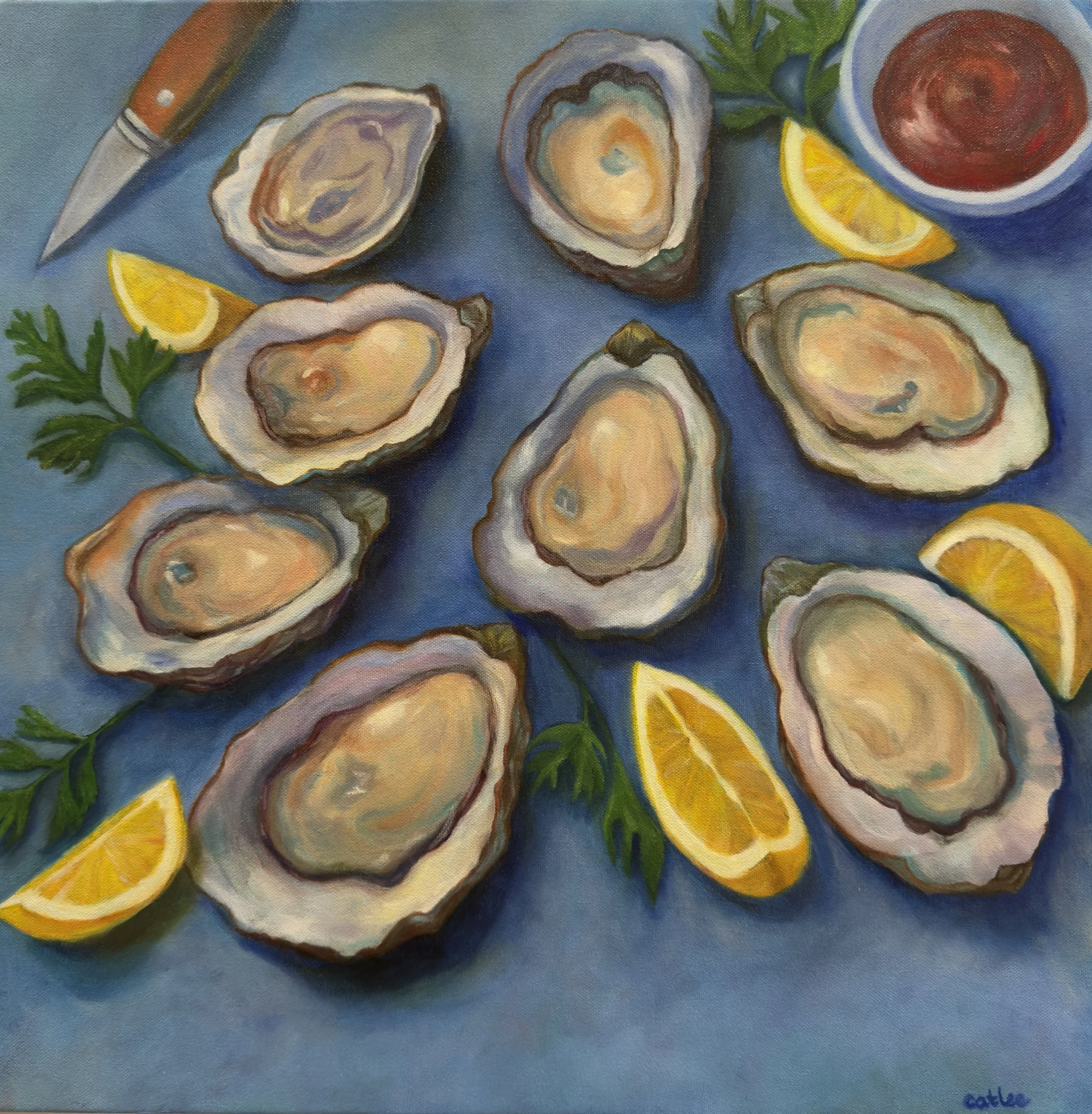 Quiet Abundance, 20x20, oil on canvas, 2026