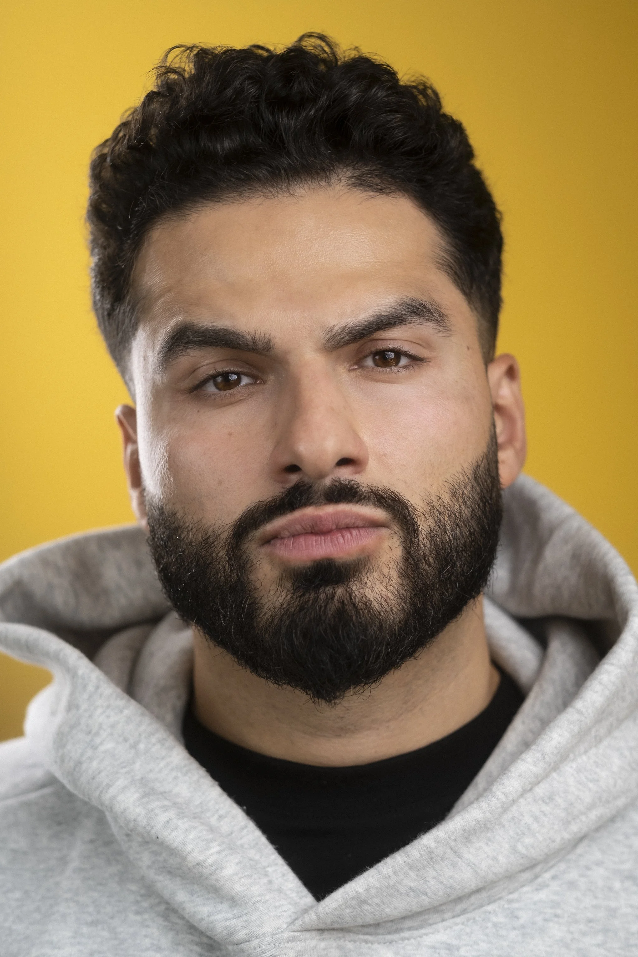 actors headshot for Kae Kurd actor Comedian