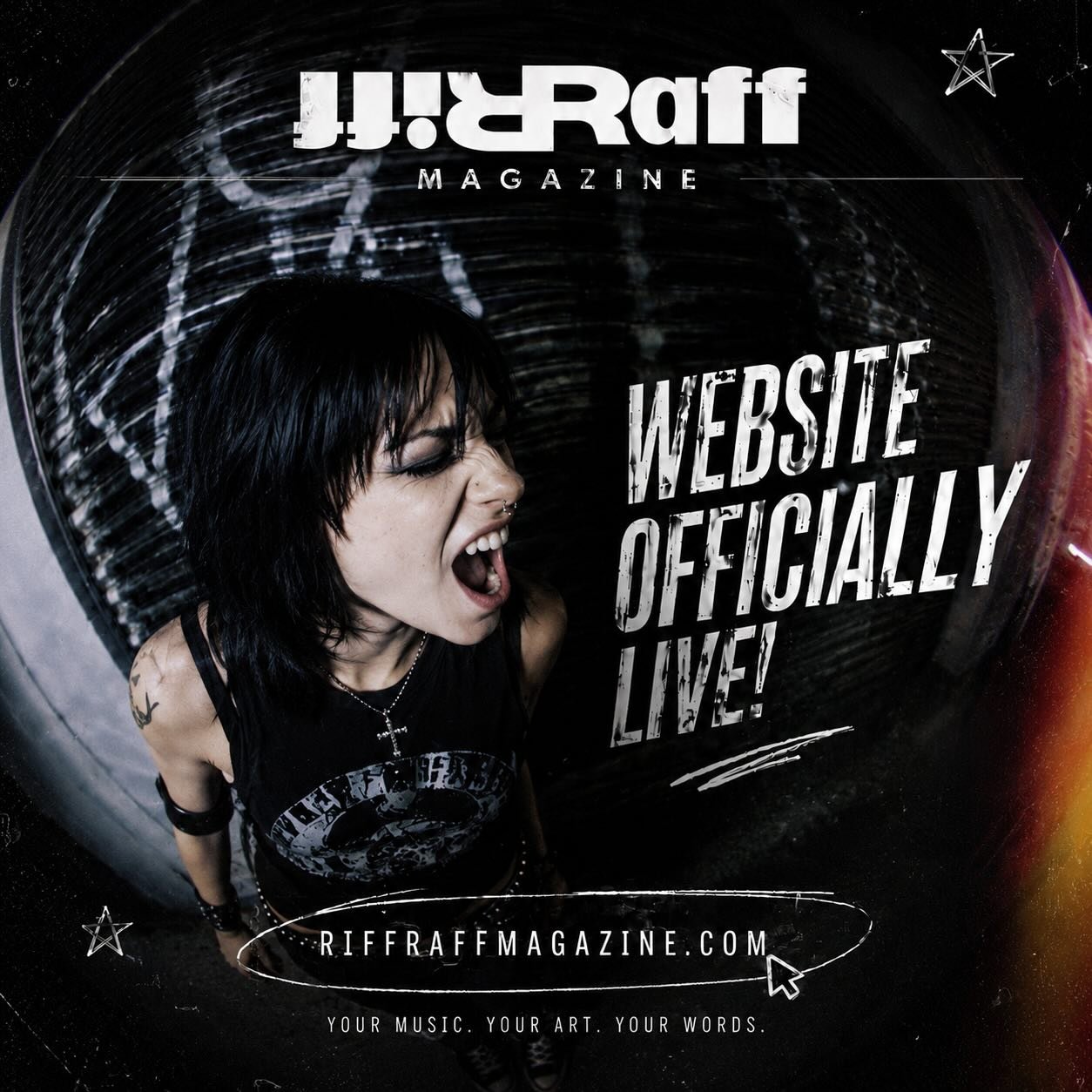 Our website is officially live !

This means you can send us your work to be featured, submit your questions to our life advice column, and if you really like us, join the Riff Raff team. 

Issue 01 submissions are open until 8/30