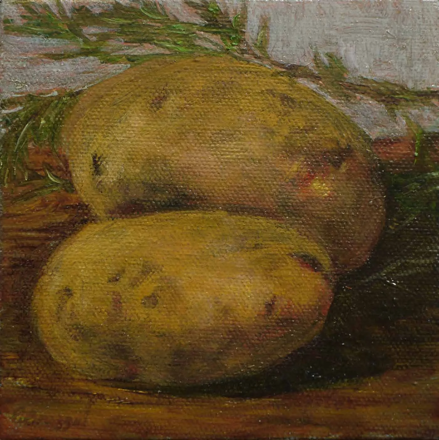 2 Potatoes with Rosemary
