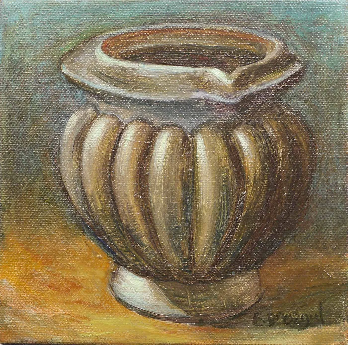 Amber Vase