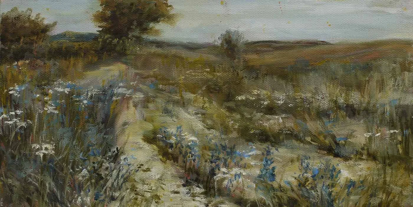 Copy After George Hitchcock “The Flight into Egypt”