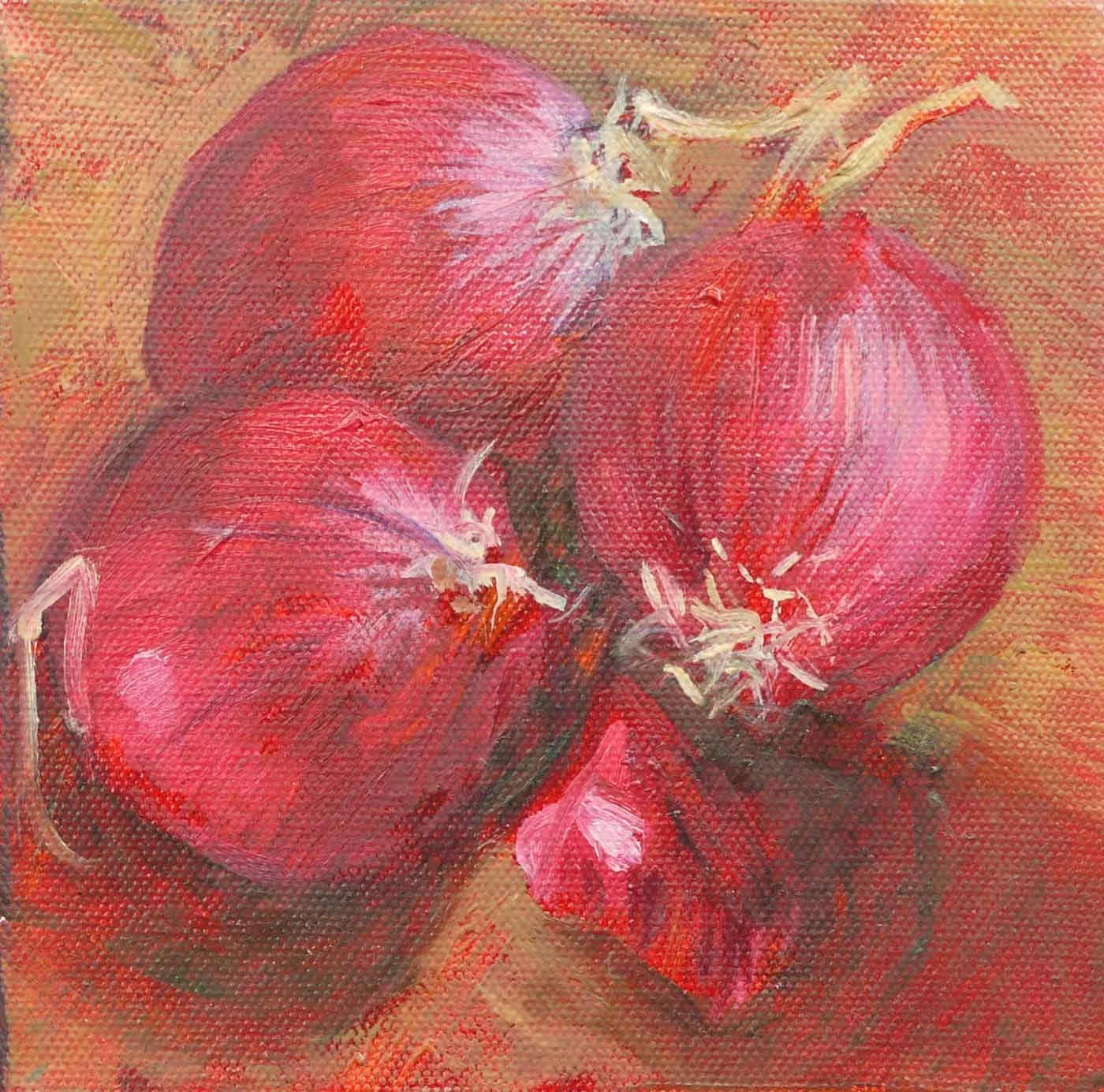 3 Red Onions