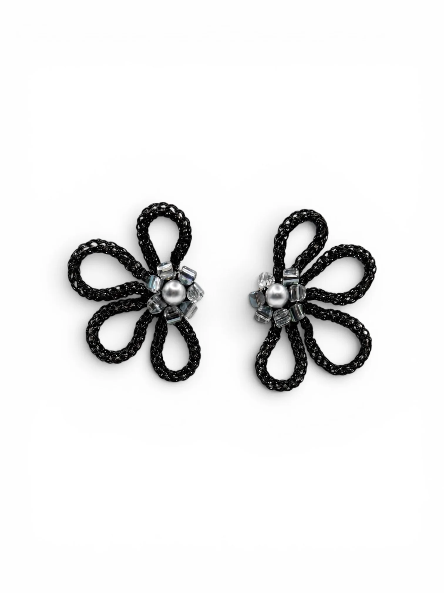 Noir Bloom Earrings