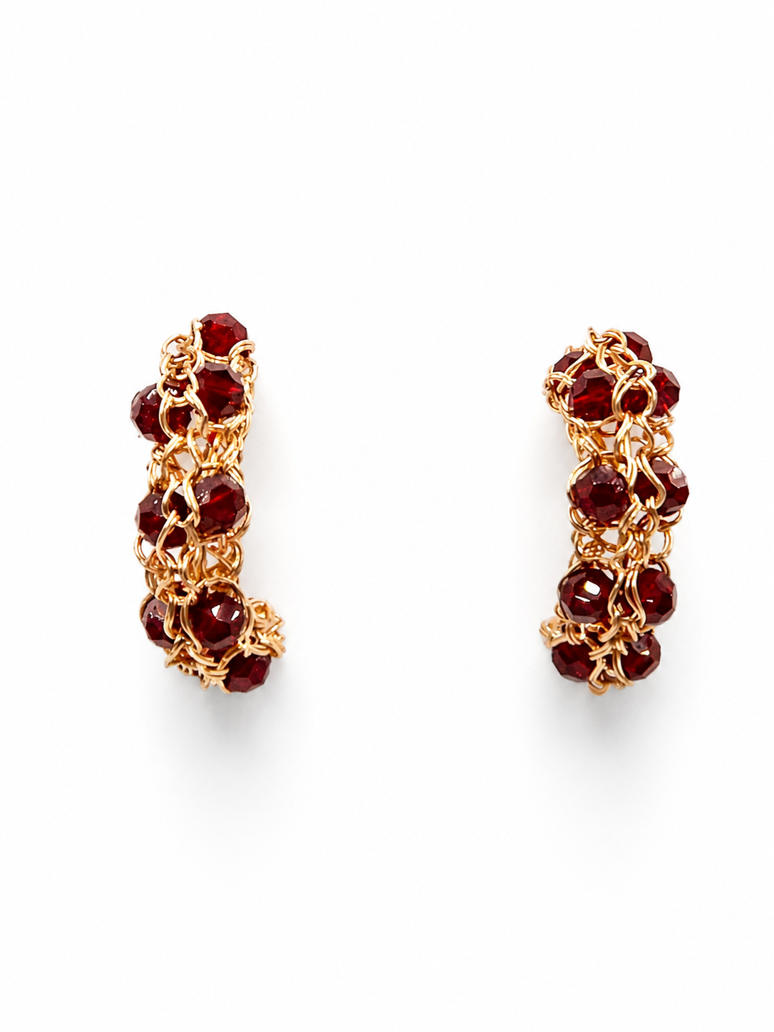 Crimson Ember Hoops