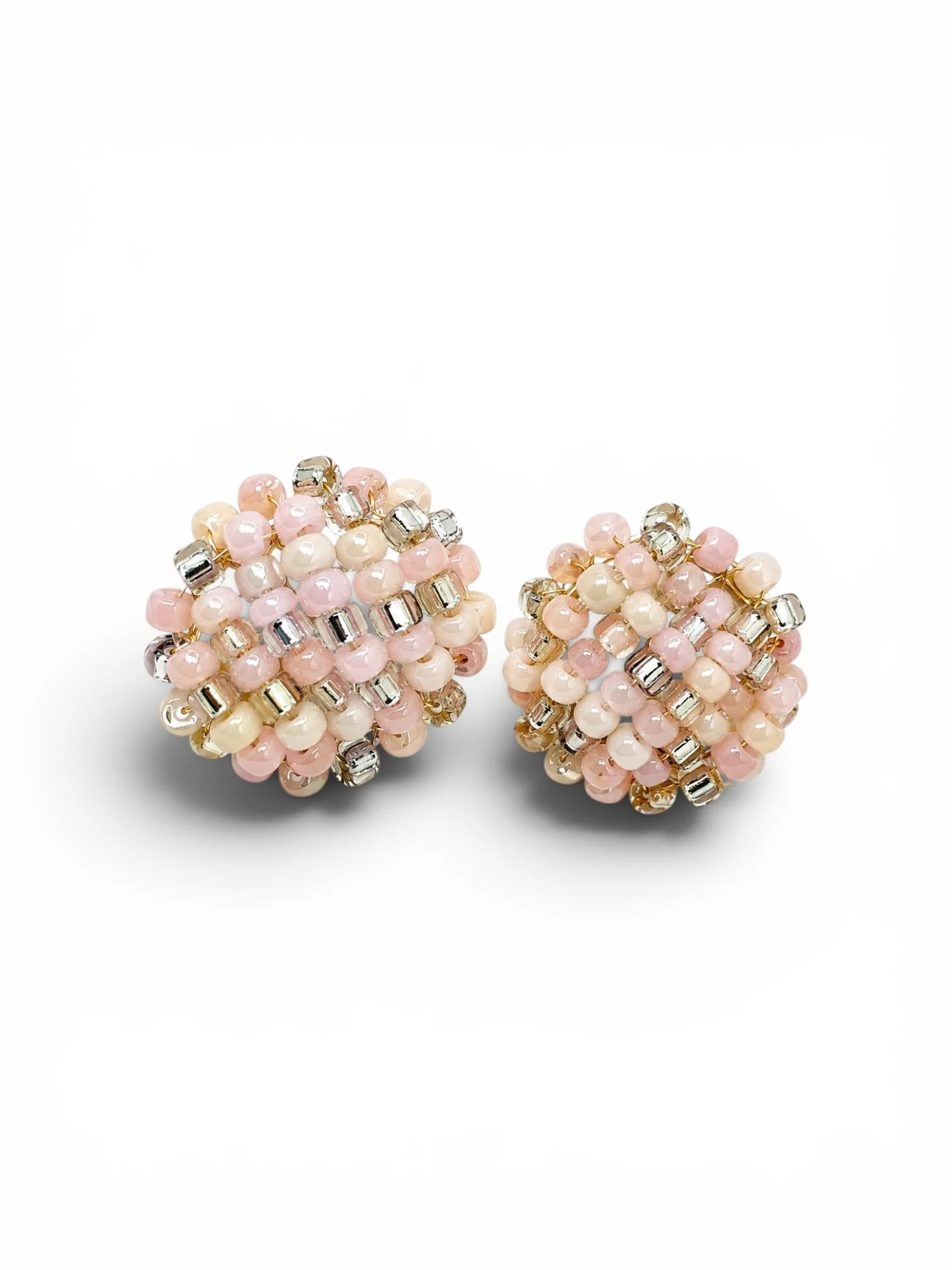 Blush Bloom Stud Earrings