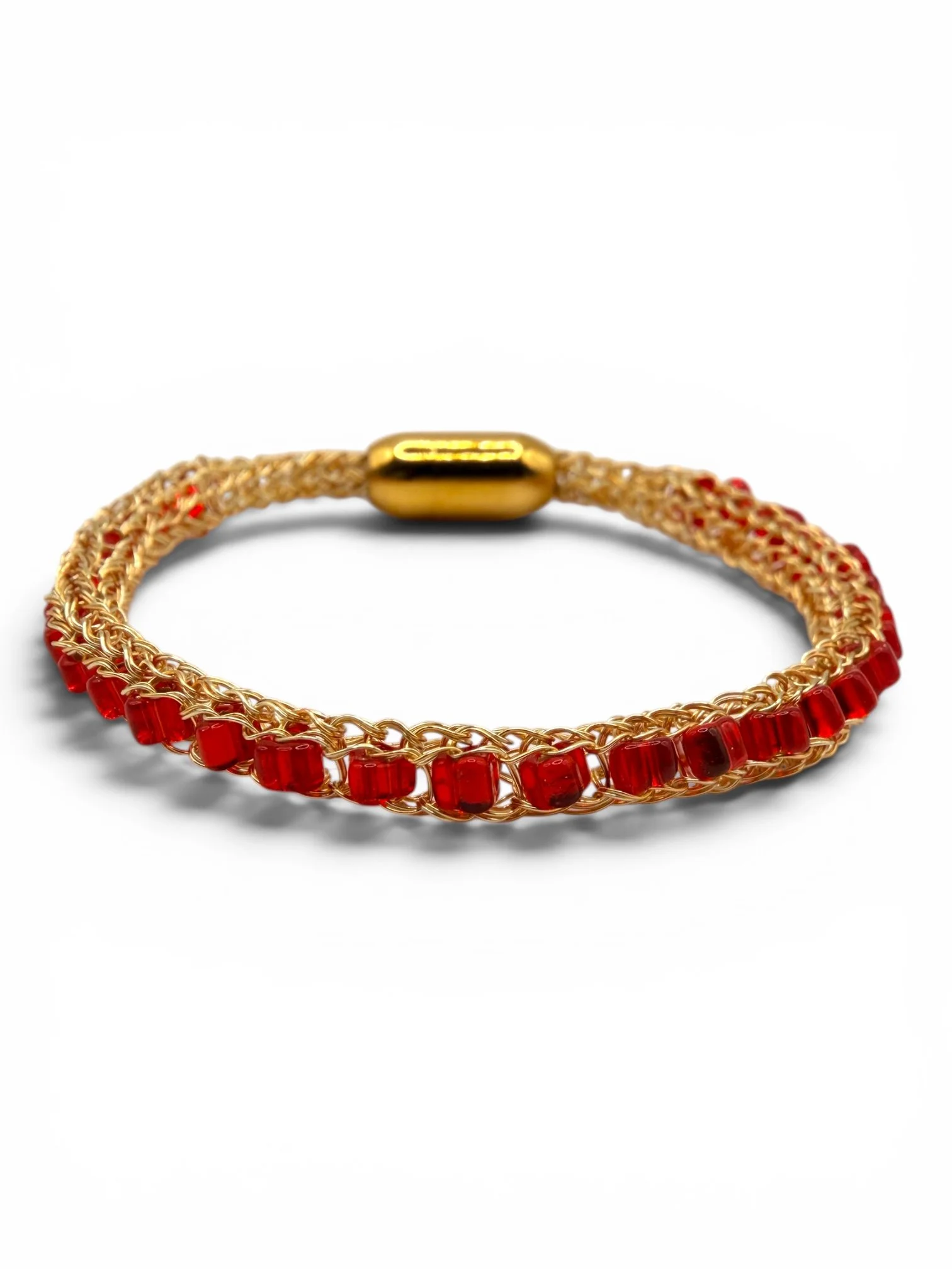 Scarlet Miyuki Bracelet