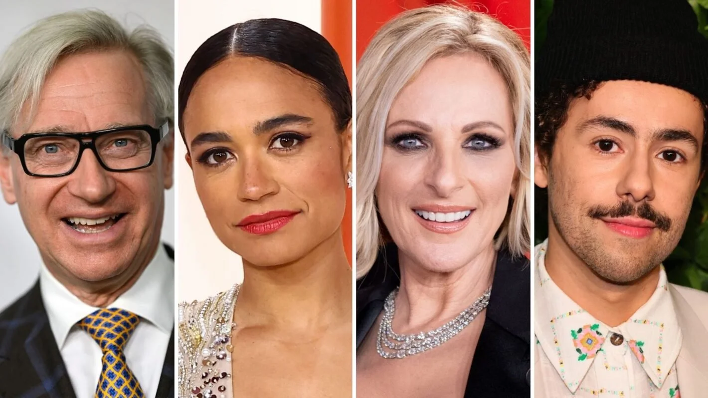 Photographs of Paul Feig, Laren Ridloff, Marlee Matlin and Ramy Youssef