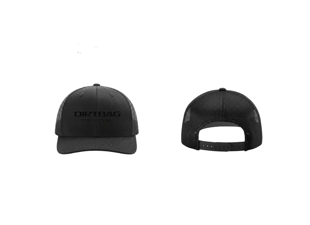 Dirtbag Collective Trucker Hat (Black)