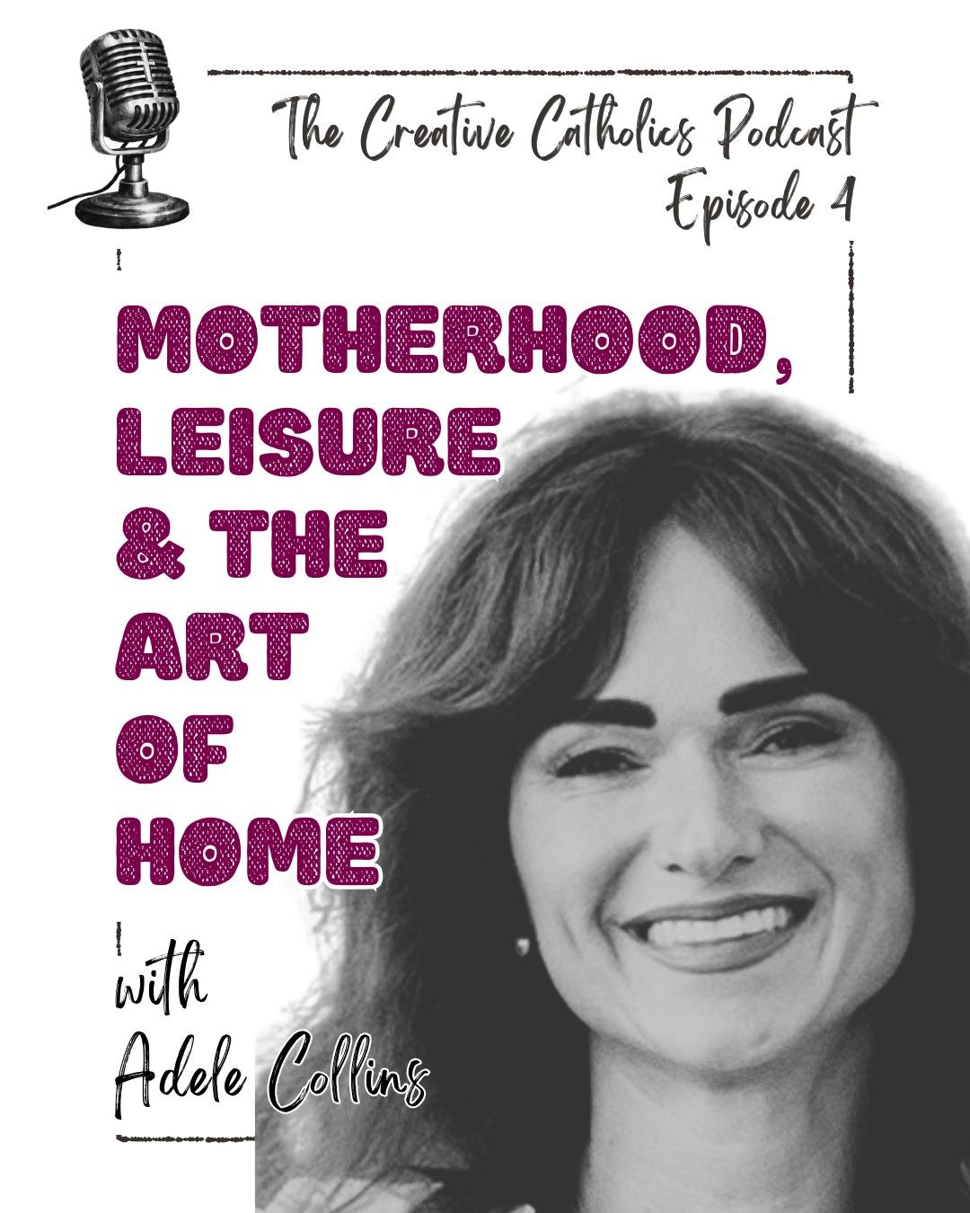 🎙️ NEW EPISODE OUT NOW 🎙️
What if creativity can be found in a family meal, a garden bed, a bouquet of flowers picked from the backyard, a simple act of hospitality, or the culture we create within our homes?

In Episode 4 of The Creative Catholics