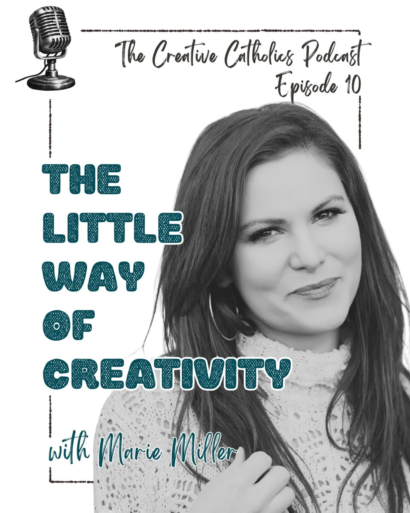 🎙️ NEW EPISODE | The Little Way of Creativity with Marie Miller

What if the greatest measure of your creativity isn&rsquo;t how many people see your work... but how faithfully you offer it to God?

In this week&rsquo;s episode of The Creative Catho