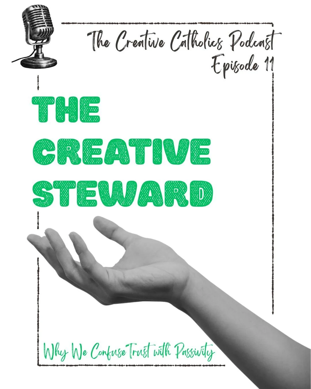 Episode 11 is live 🎙️ The Creative Steward: Why We Confuse Trust with Passivity

What if trust isn't about sitting back and waiting?

So often, we mistake surrender for inaction, believing that trusting the process means letting go of responsibility