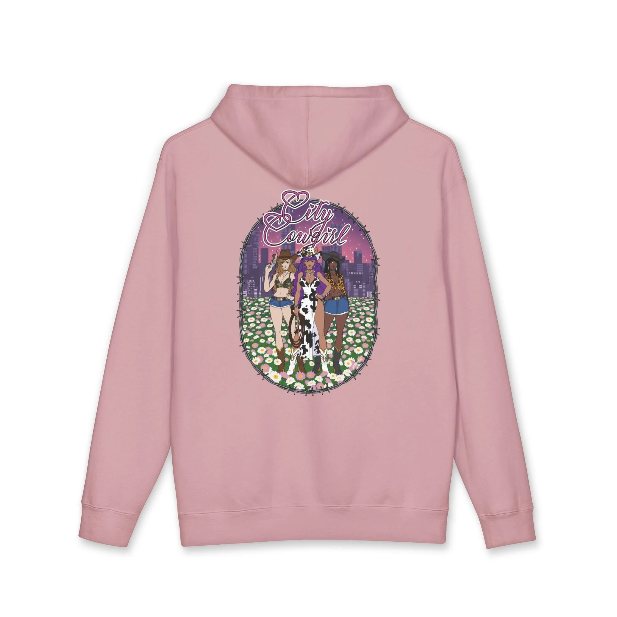 City Cowgirl Anime | Heavyweight Hoodie (Unisex)