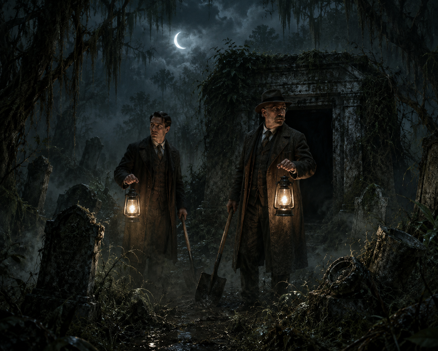 The Descent of Randolph Carter, a radio play adaptation of HP Lovecraft’s “The Statement of Randolph Carter”