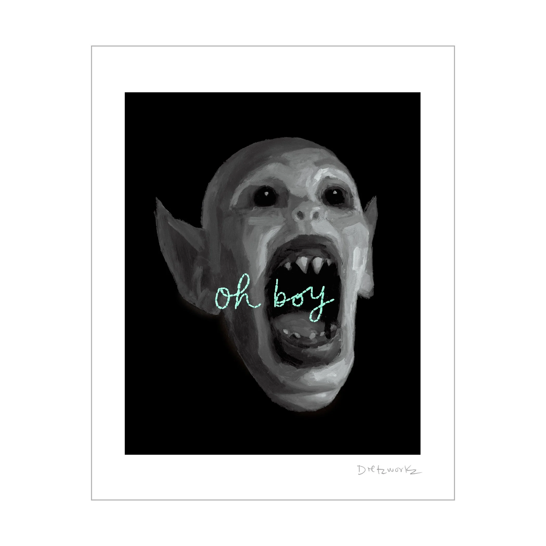 Oh Boy - Print 8x10