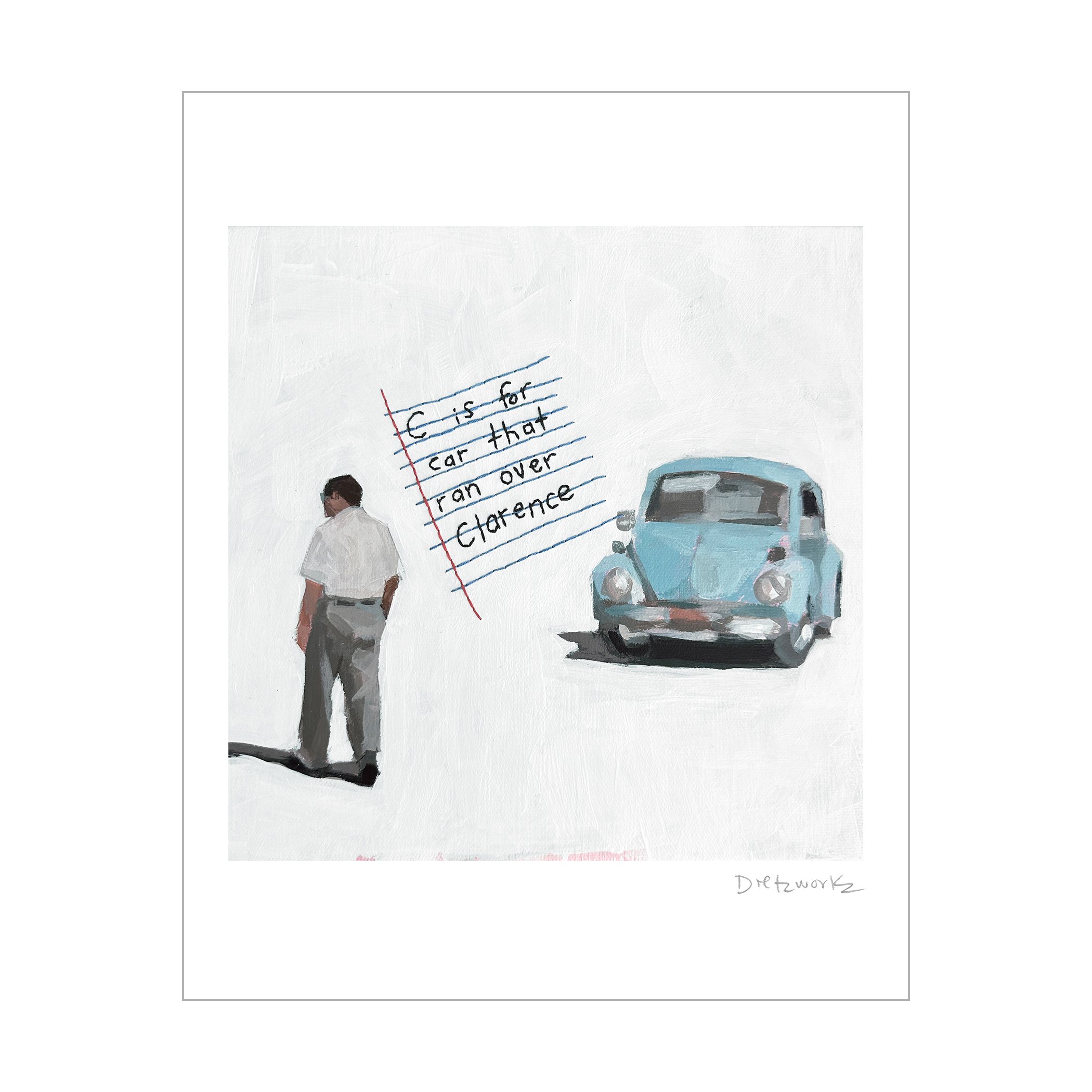 Clarence - Print 8x10