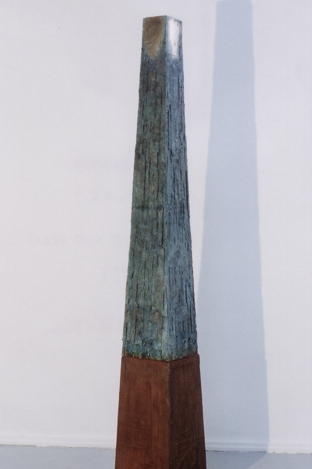 SENTINEL (bronze and iron) 180x35x35cm