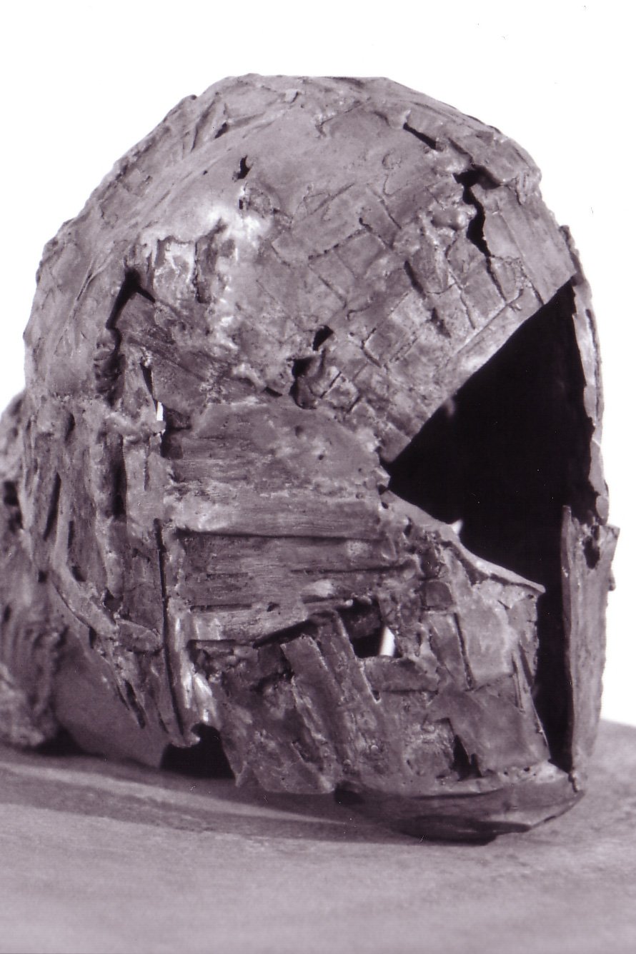 WARRIOR HEAD (bronze) 80x50x40cm