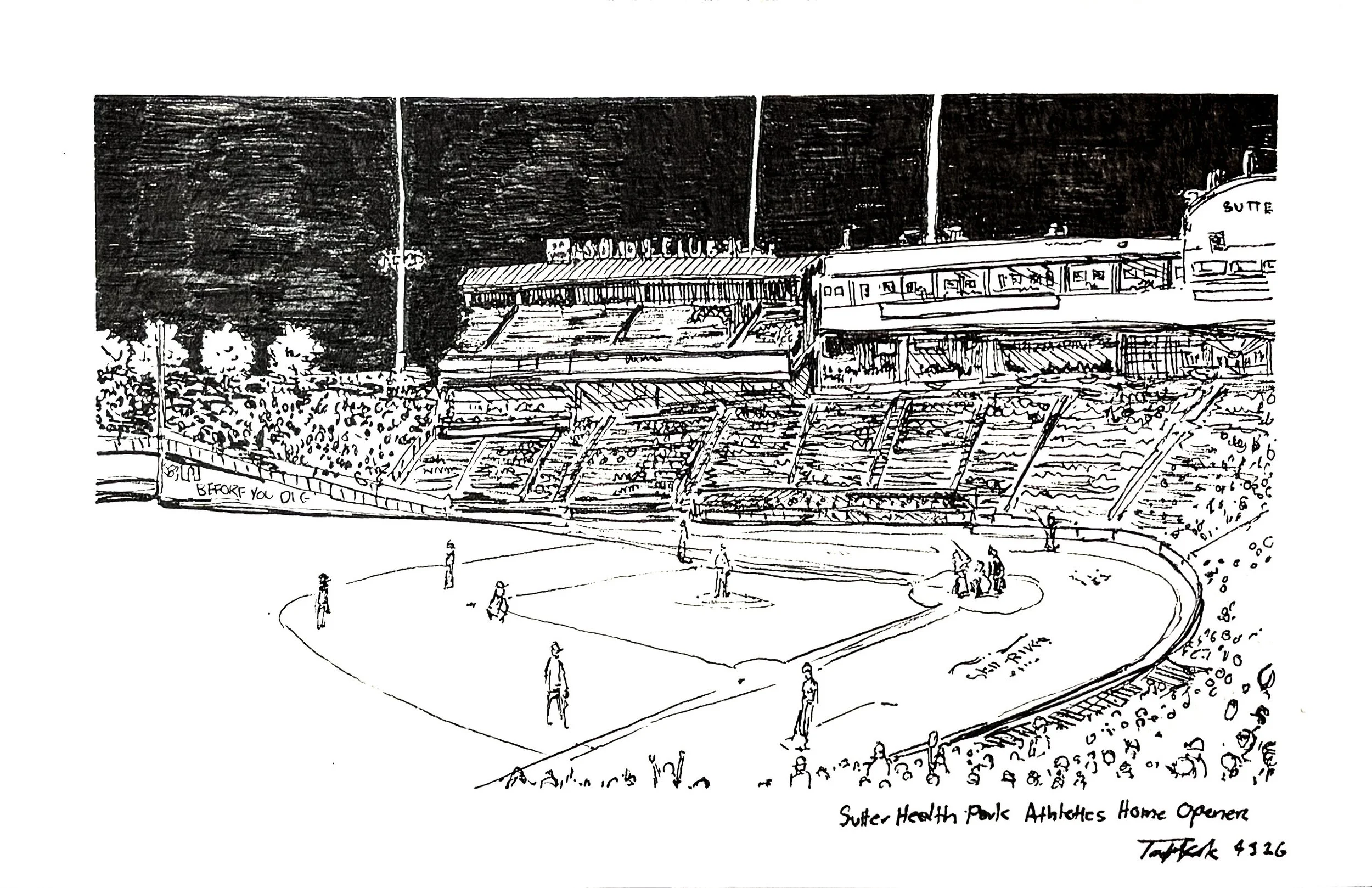 “2026 Athletics Home Opener” - Print