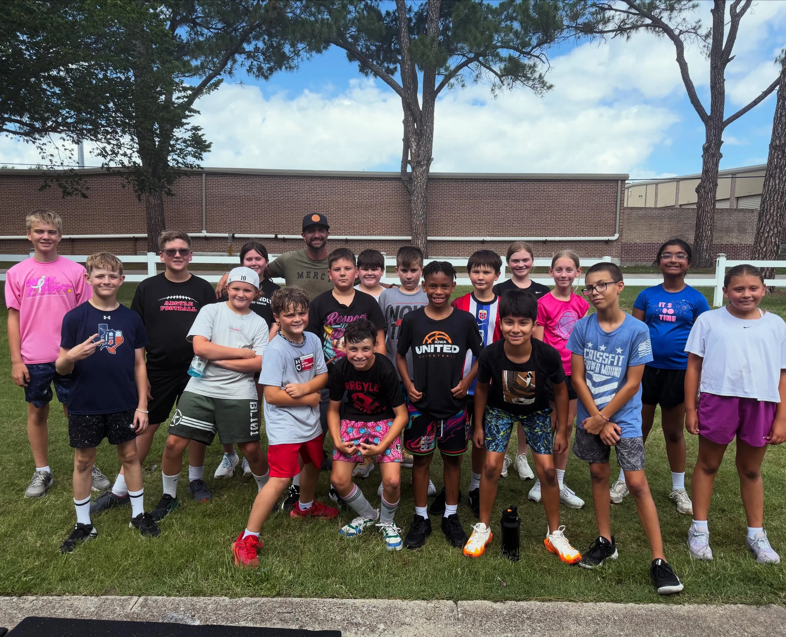 Middle School Sports Training is in full swing. On the agenda today were lunges, box jumps, burpees, sprints and more! These kids have been working so hard! There&rsquo;s still time to join in- the program meets Monday, Wednesday and Friday from 10-1