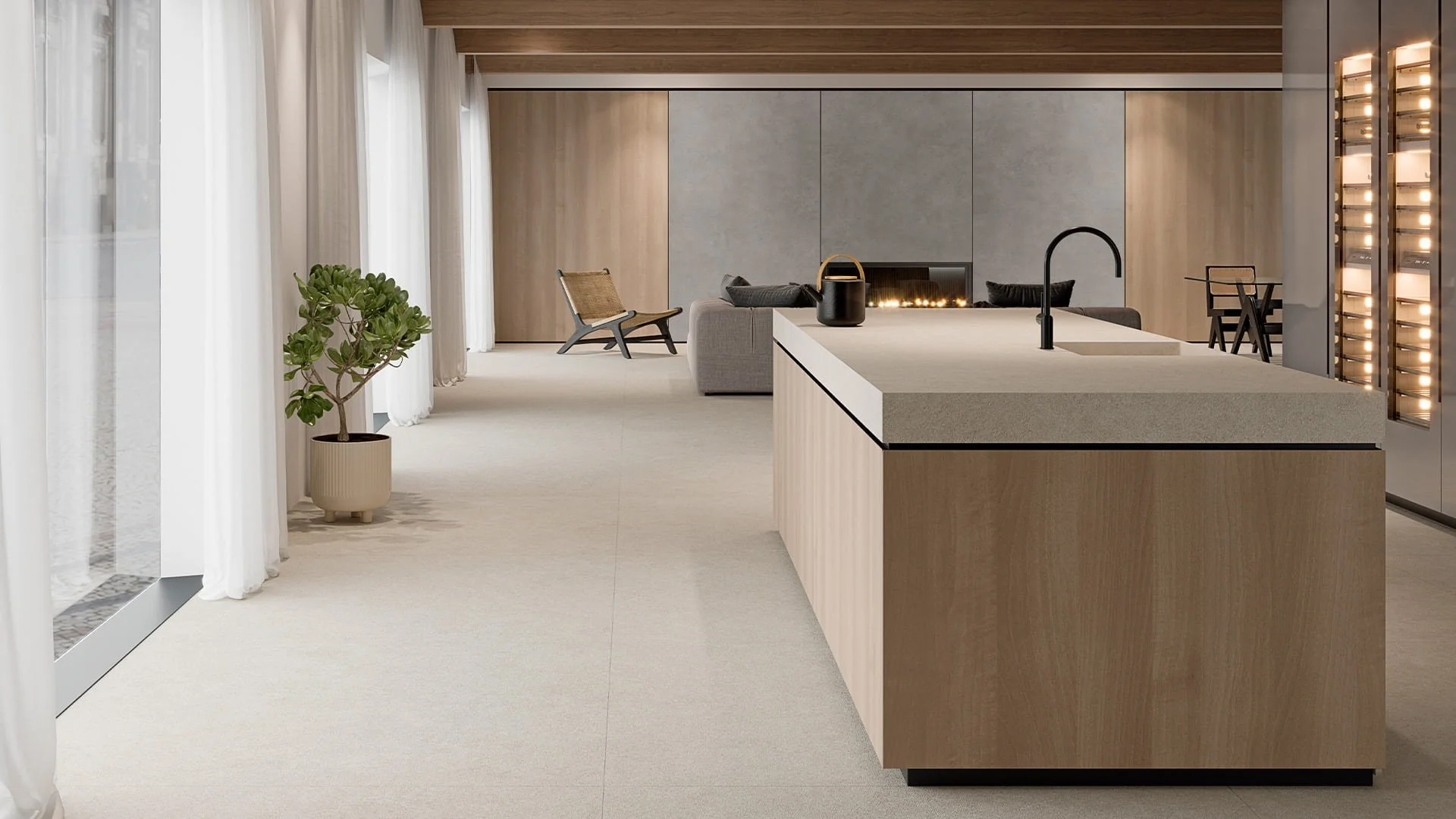 Inalco MDi: The Large Format Slab Redefining Luxury Surfaces, UK