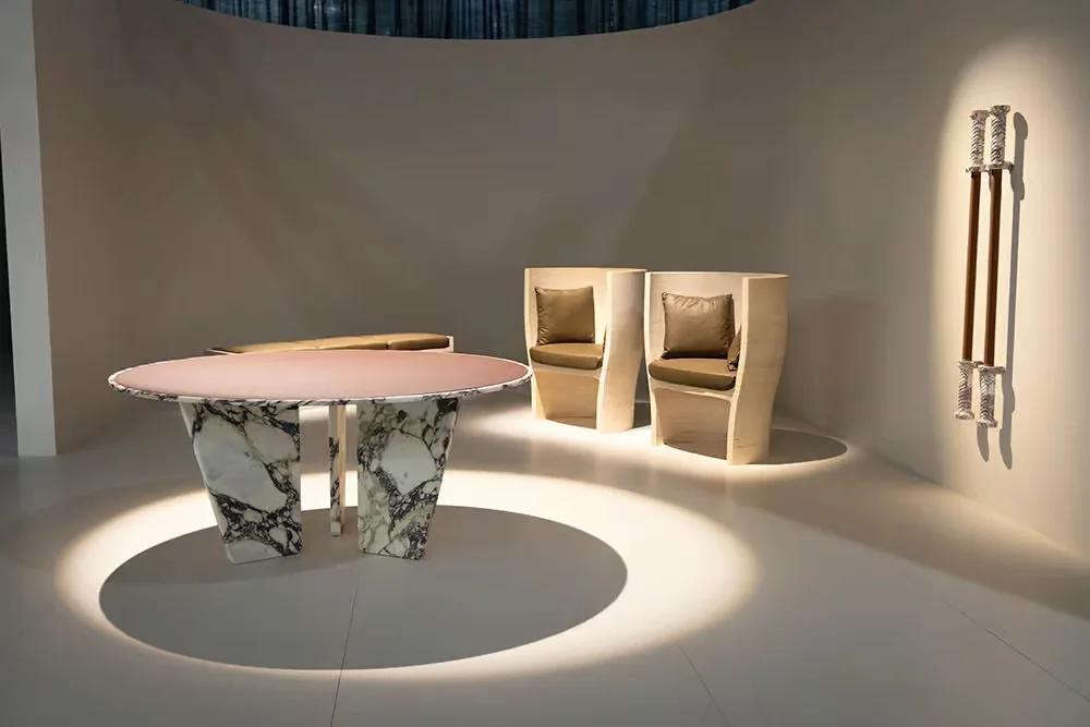The Union of Marble and Leather: Kreoo &amp; Gruppo Mastrotto