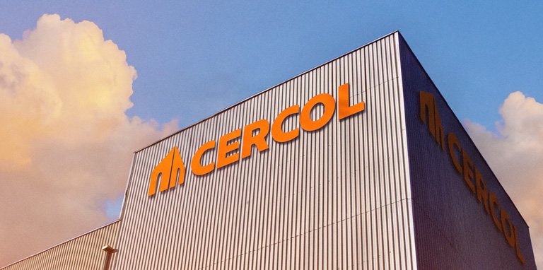 Cercol headquarters building, the Italian manufacturer of technical building products supplied and installed by PietraCasa.