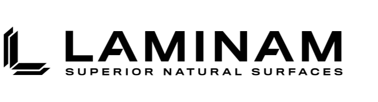 Laminam brand logo featuring the text 'Superior Natural Surfaces', representing high-end ceramic slab manufacturer available through PietraCasa.