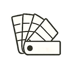Multiple white USB flash drives stacked on top of each other.