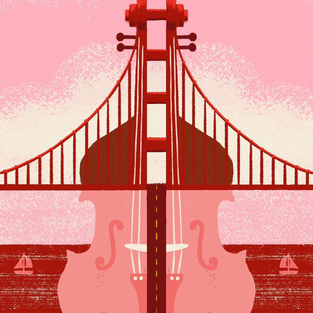 Golden Gate Bridge Cello