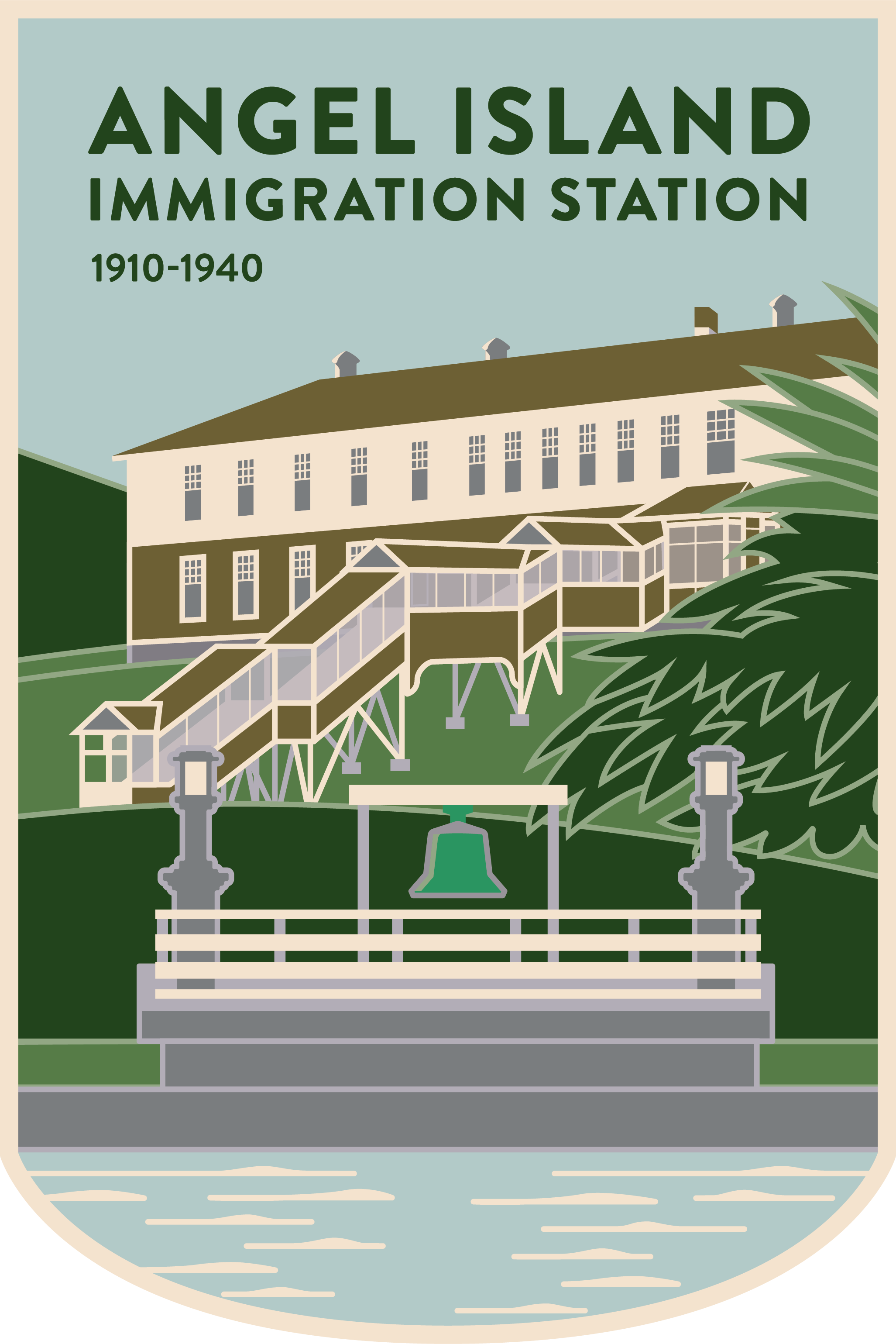 Angel Island Immigration Station Icon