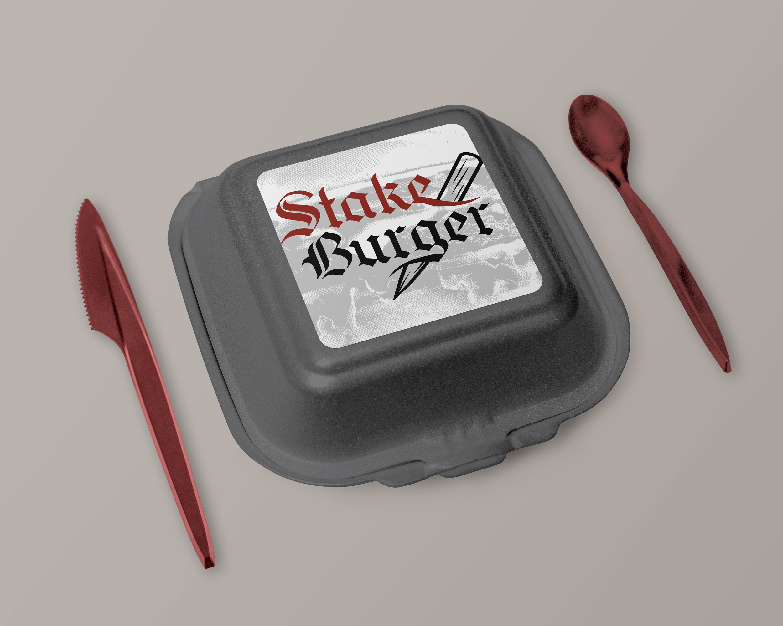 StakeBurger Takeout Box