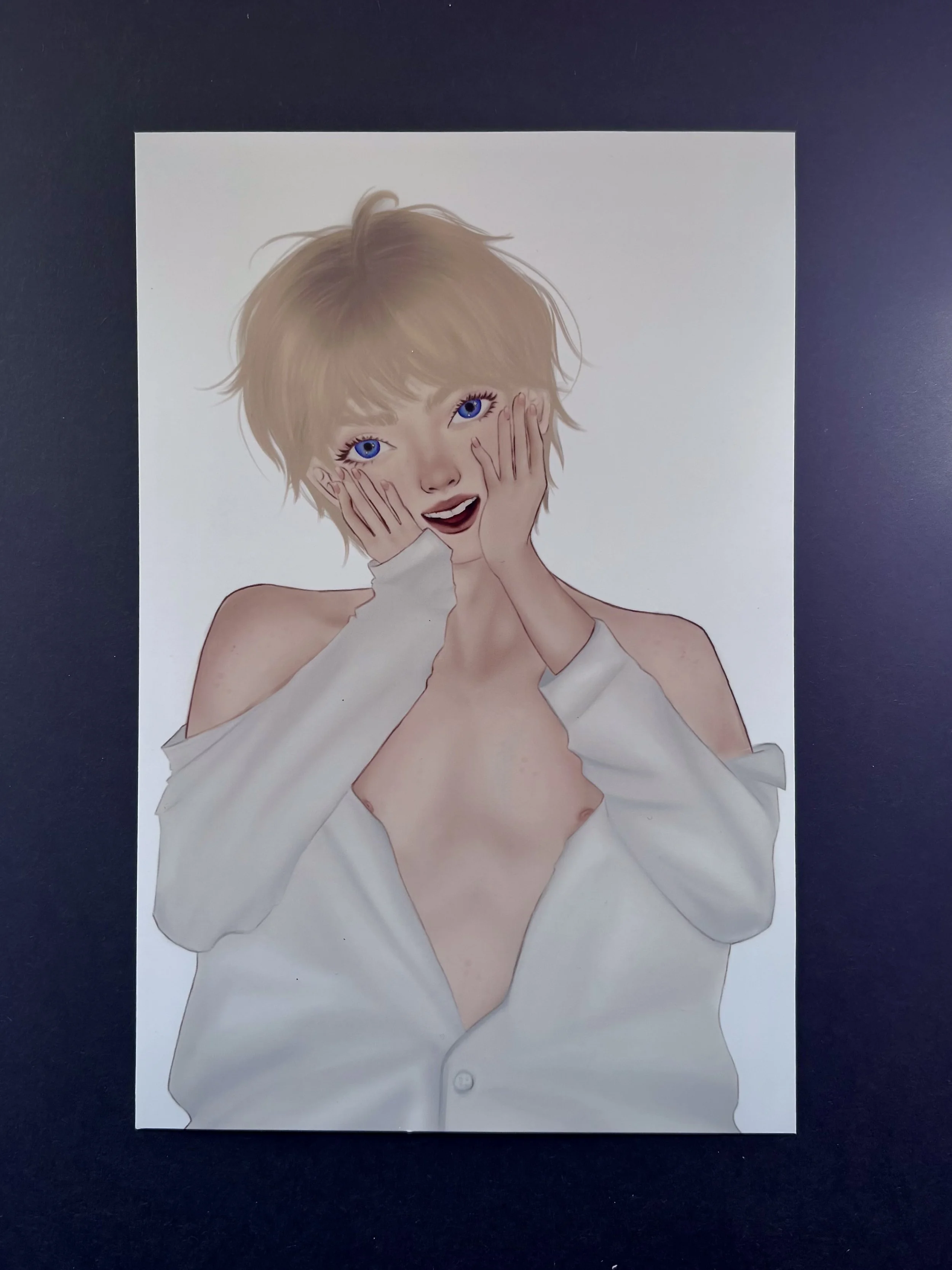 VELVET GAZE - ARI PRINT