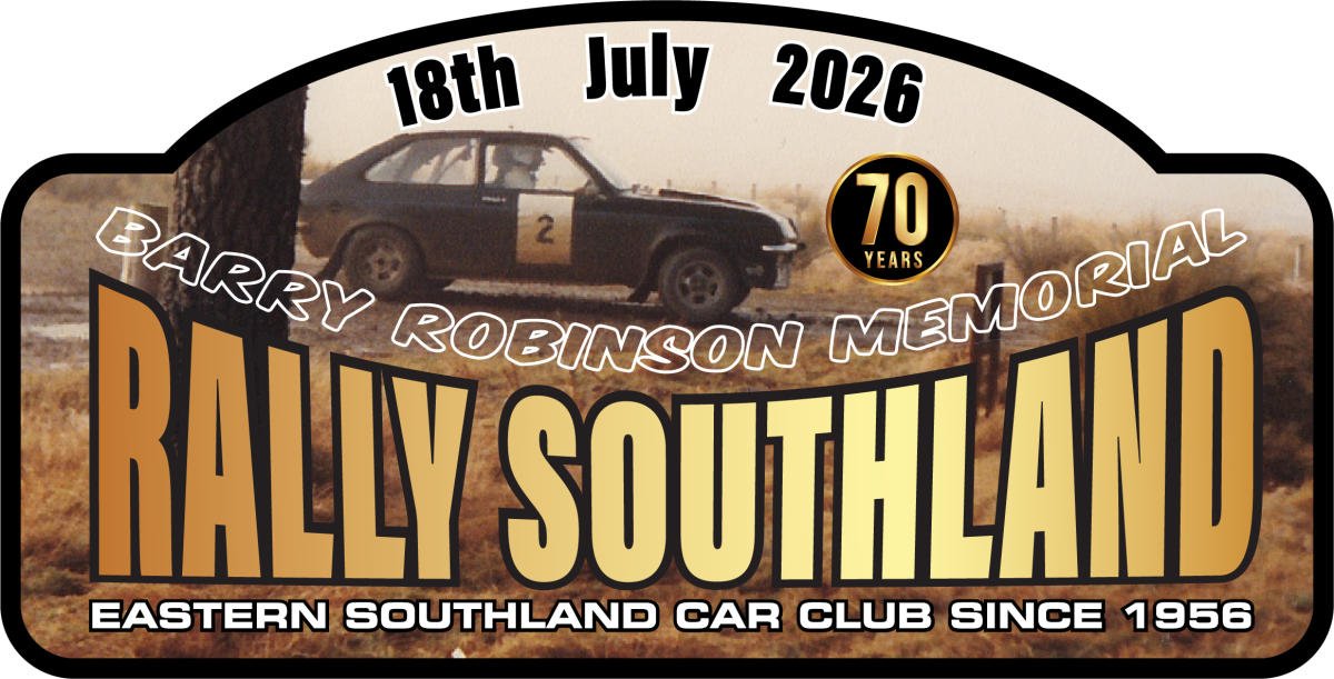 Barry Robinson Memorial Rally Southland Eastern Southland Car Club since 1956
