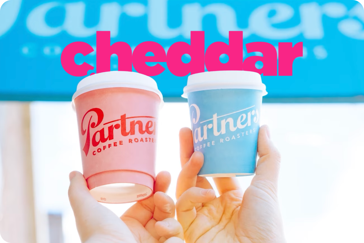 Cheddar News Behind the Scenes with Partners Coffee