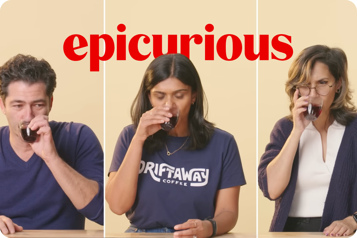 Coffee Experts Blind Taste Test with Partners Coffee