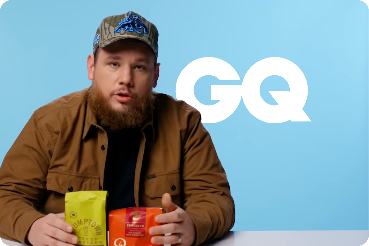 Luke Combs Mentions Partners Coffee