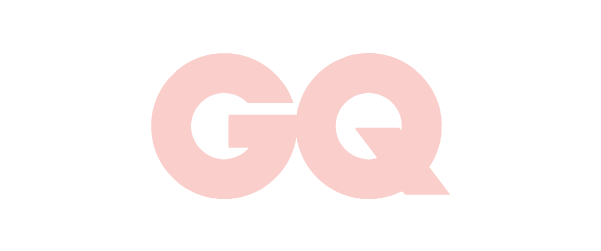 GQ logo with pink and black colors.