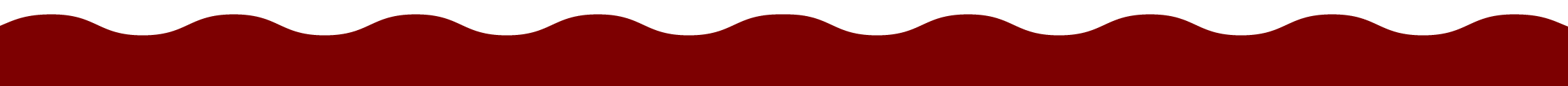 A black outline of a shape resembling a mountain range with peaks, set on a background with a gradient of red to brown.