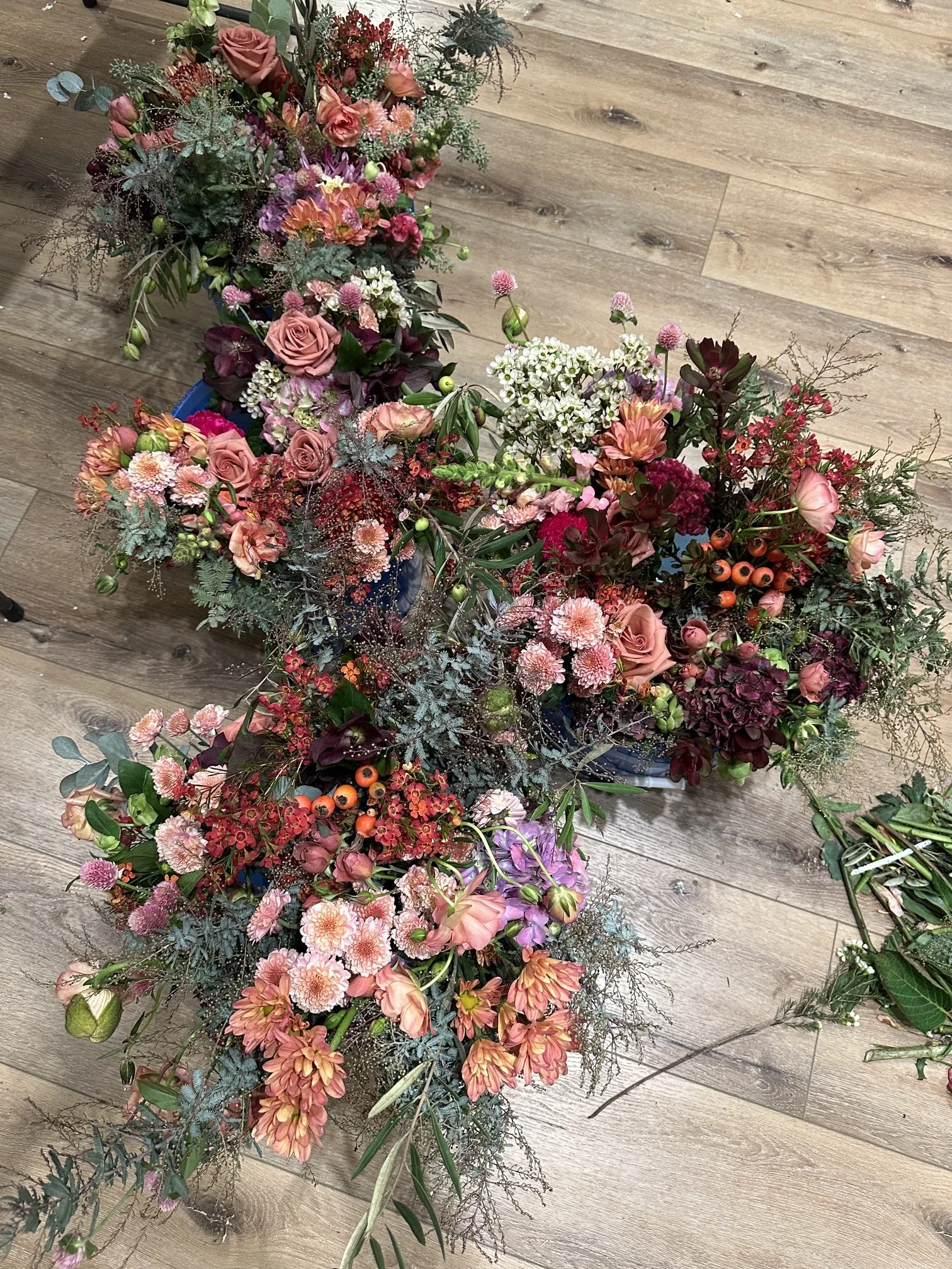 11/12 Fall Centerpiece Floral Arranging