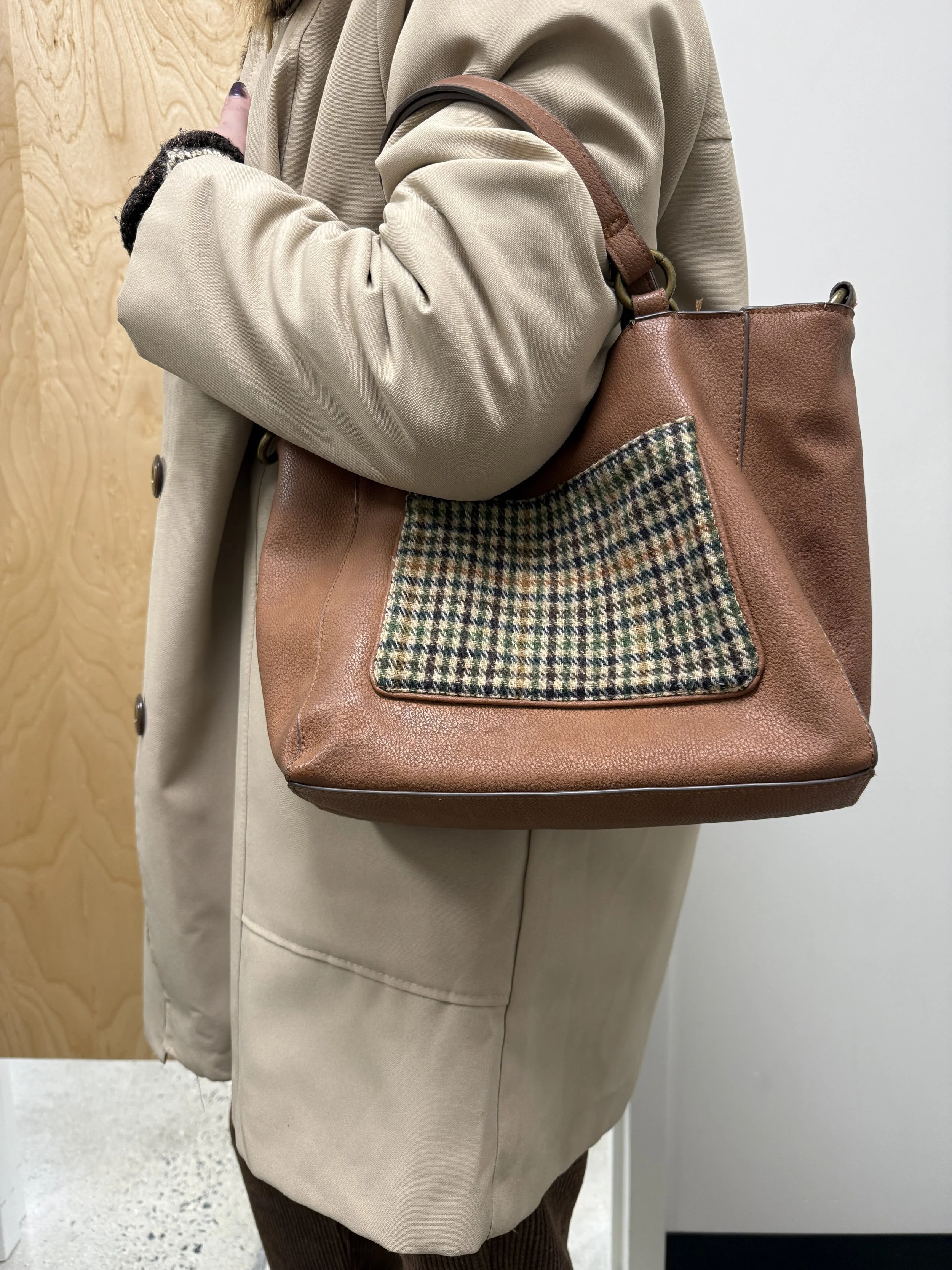 Behind the scenes photos of real thrifted items for The New Luxury article 