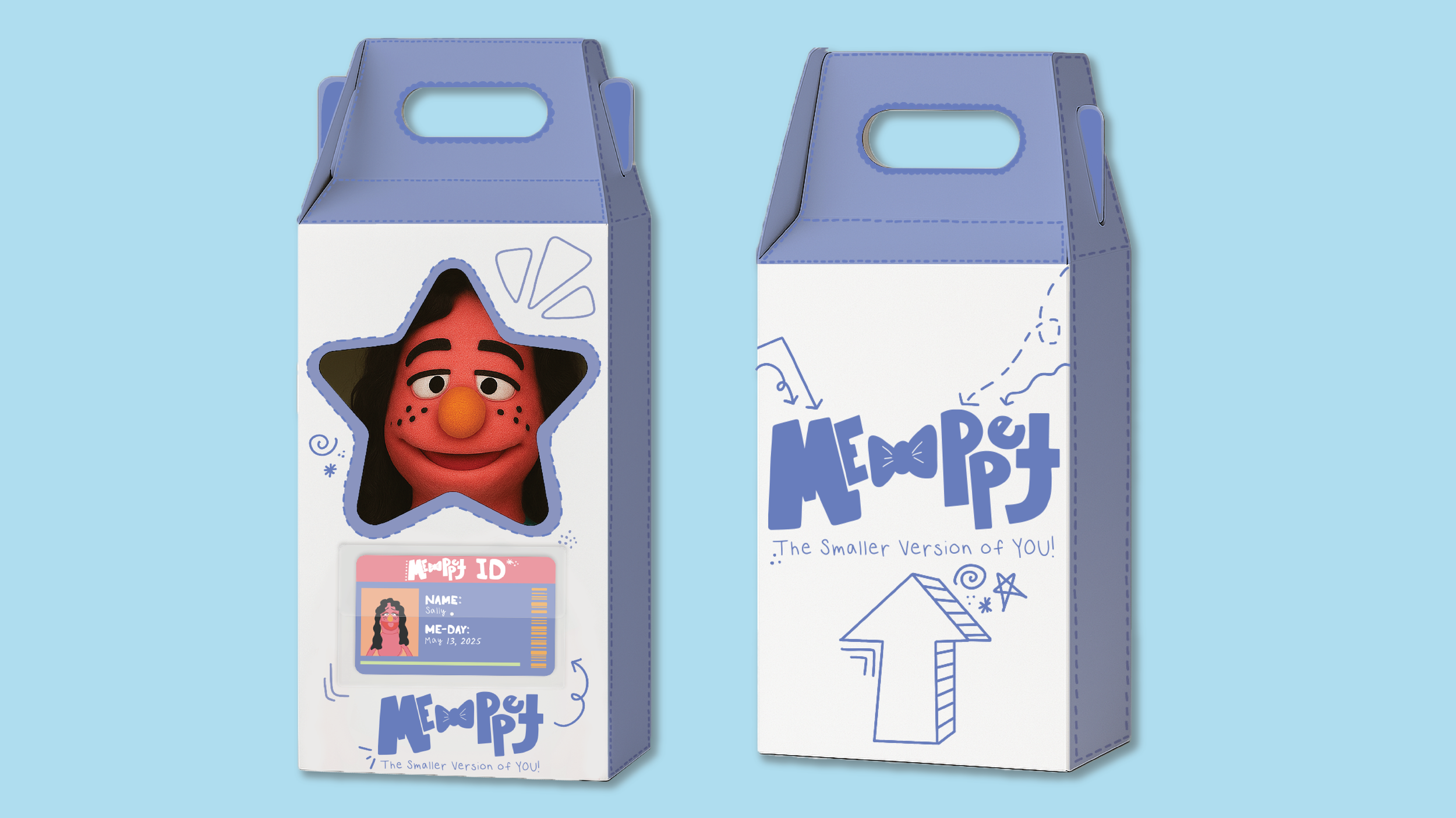 Package your custom puppet and ME-ppet ID would be transported in 